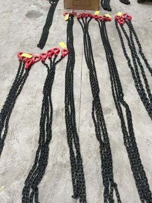 2x4m Double Hook 8mm Chain