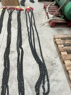 2x4m Double Hook 8mm Chain