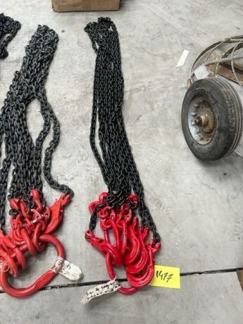 4 Leg 3m Lifting Chain, Safety Hooks