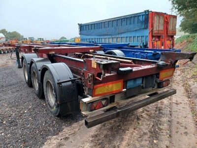 2007 Montracon Triaxle Sliding Skeletal Trailer - 3