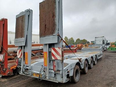 2007 Faymonville STN 4AU 4 Axle Rear Steer Extendable Low Loader - 5