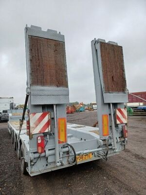 2007 Faymonville STN 4AU 4 Axle Rear Steer Extendable Low Loader - 6