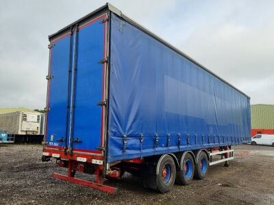 2009 SDC Triaxle Curtainside Trailer - 10