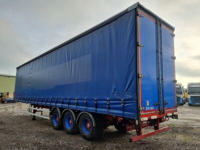 2009 SDC Triaxle Curtainside Trailer - 12