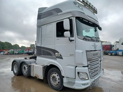 2018 DAF XF530 6x2 Midlift Tractor Unit