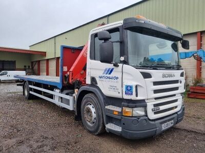 2006 Scania P270 4x2 Crane Flat - 2