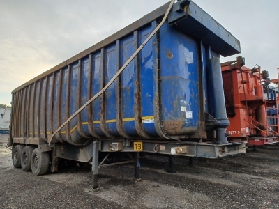 2011 Weightlifter Triaxle Scrap Spec Tipping Trailer 