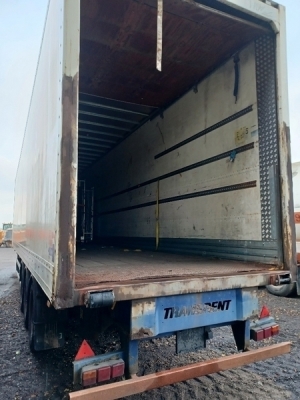 2001 Cartwight Triaxle 13.6m Box Van Trailer - 4