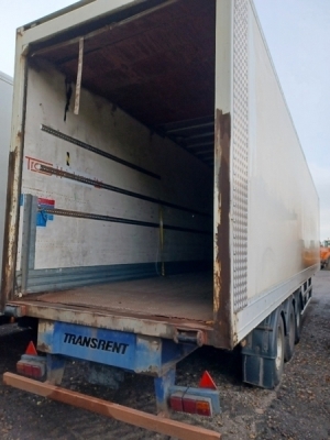 2001 Cartwight Triaxle 13.6m Box Van Trailer - 5