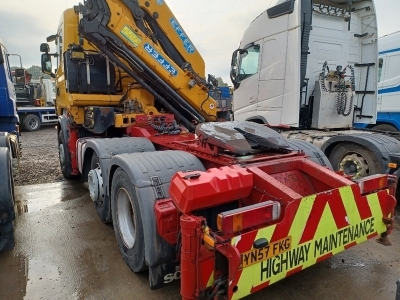 2007 Scania R480 6x2 Midlift Hiab Tractor Unit - 3