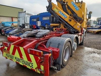 2007 Scania R480 6x2 Midlift Hiab Tractor Unit - 4