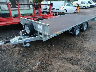 2022 Ifor Willians Tandem Axle Drawbar Plant Trailer