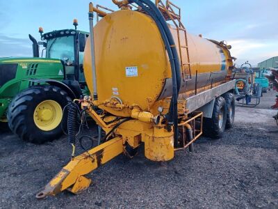 Tandem Axle Drawbar Vacuum Tanker Trailer