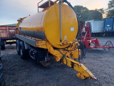 Tandem Axle Drawbar Vacuum Tanker Trailer - 2