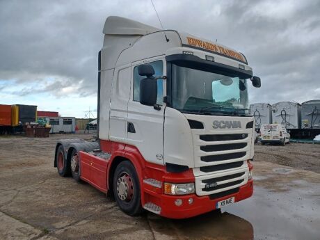 2015 Scania R450 6x2 Midlift Tractor Unit