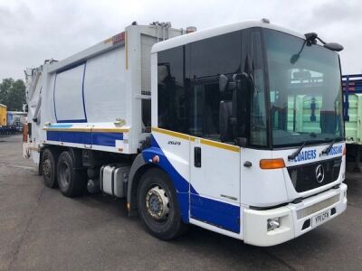 2011 Mercedes Econic 2629 Blue-TEC-EEV 6x2 Rear Steer Refuse Vehicle