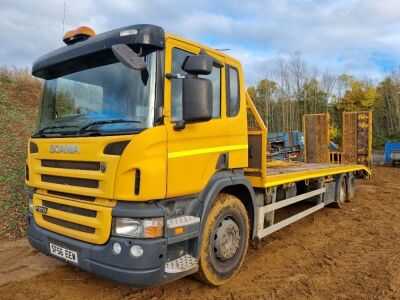 2006 Scania P270 6x2 Rear Lift Beavertail Rigid