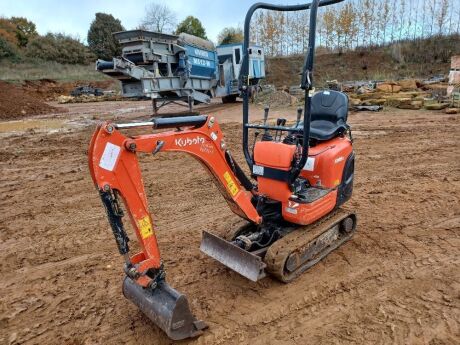 2018 Kubota K008-3 Mini Digger