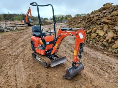 2018 Kubota K008-3 Mini Digger - 2