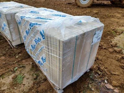 Pallet of Brett Chaucer Buff Stone Flagsga