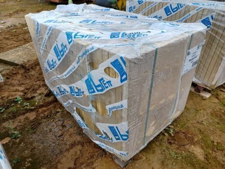 Pallet of Brett Chaucer Buff Stone Flags