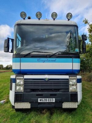 2000 Renault Magnum Integral 430 4x2 Drawbar Box Van - 2