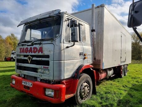 1997 Foden 3380 6x4 Box Van