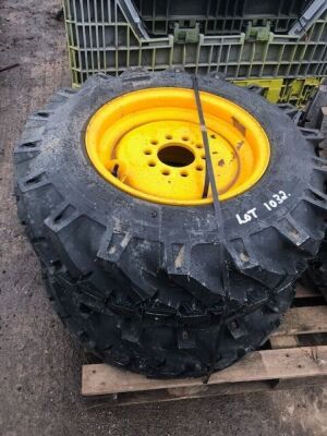 4 x Plant Wheels & Tyres - 2