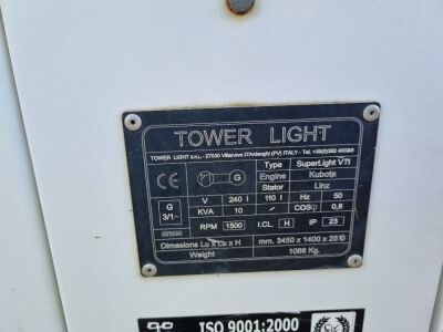 Towerlight VT1 Telescopic Diesel Lighting Tower - 7