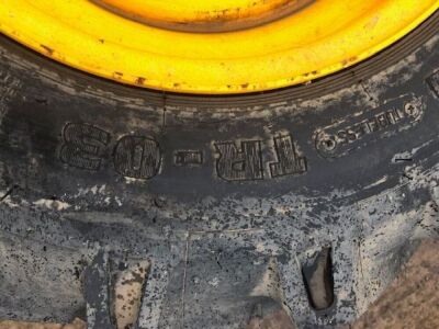 4 x Plant Wheels & Tyres - 5
