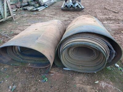 2x Rolls of Rubber Belts - 2