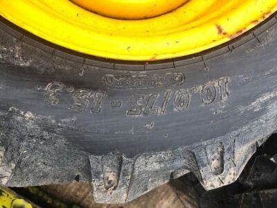 4 x Plant Wheels & Tyres - 7