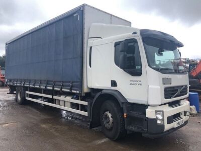 2011 Volvo FE240 4x2 Curtainside Rigid