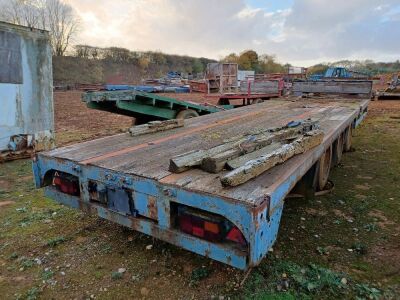 1995 AHP Triaxle Stepframe Flat Trailer - 3