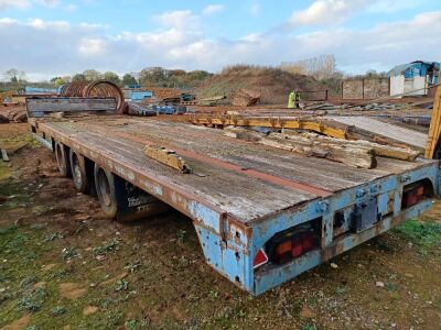 1995 AHP Triaxle Stepframe Flat Trailer - 4