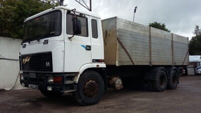 1991 ERF EC10-325 6x4 Dropside Beet Body Bulk Tipper