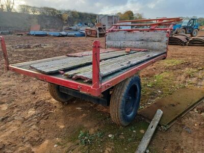 Single Axle Drawbar Flat Trailer - 4