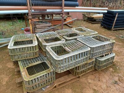 Quantity of Plastic Crates