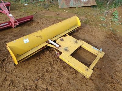 2006 Contract Snow Plough Forklift Attachment