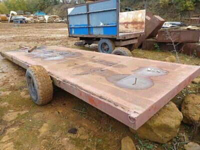 20ft Single Axle Drawbar Flat Trailer - 3