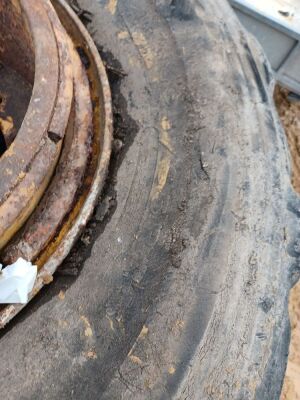 6 x Dump Truck Wheels and Tyres - 3