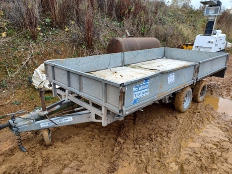 Ifor Williams LM146 3500kg Tandem Axle Dropside Flat Trailer