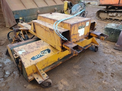 1997 Sutton FLC 57 Telehandler Mounted Sweeper