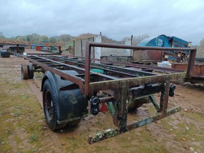 1973 Taskers Tandem Axle Drawbar Trailer - 3