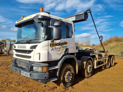 2016 Scania P310 8x4 Hook Loader