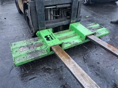 2021 Bergamini Forklift Steel Yard Brush