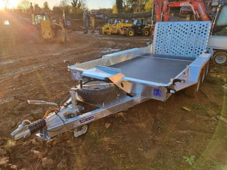 2022 Ifor Williams GH146 Triaxle Plant Trailer 