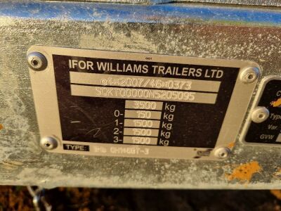 2022 Ifor Williams GH146 Triaxle Plant Trailer  - 9