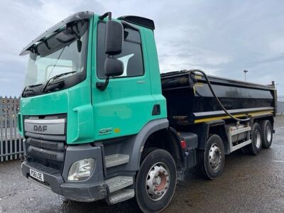 2016 DAF CF400 8x4 Steel Body Tipper