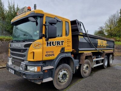 2015 Scania P410 Euro 6 8x4 Steel Body Tipper